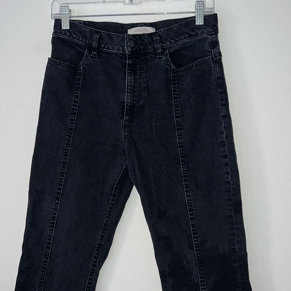 Dorothee Schumacher Jeans Size 3 US Size 6 ‘removed’ back pocket black/grey - Picture 2 of 11